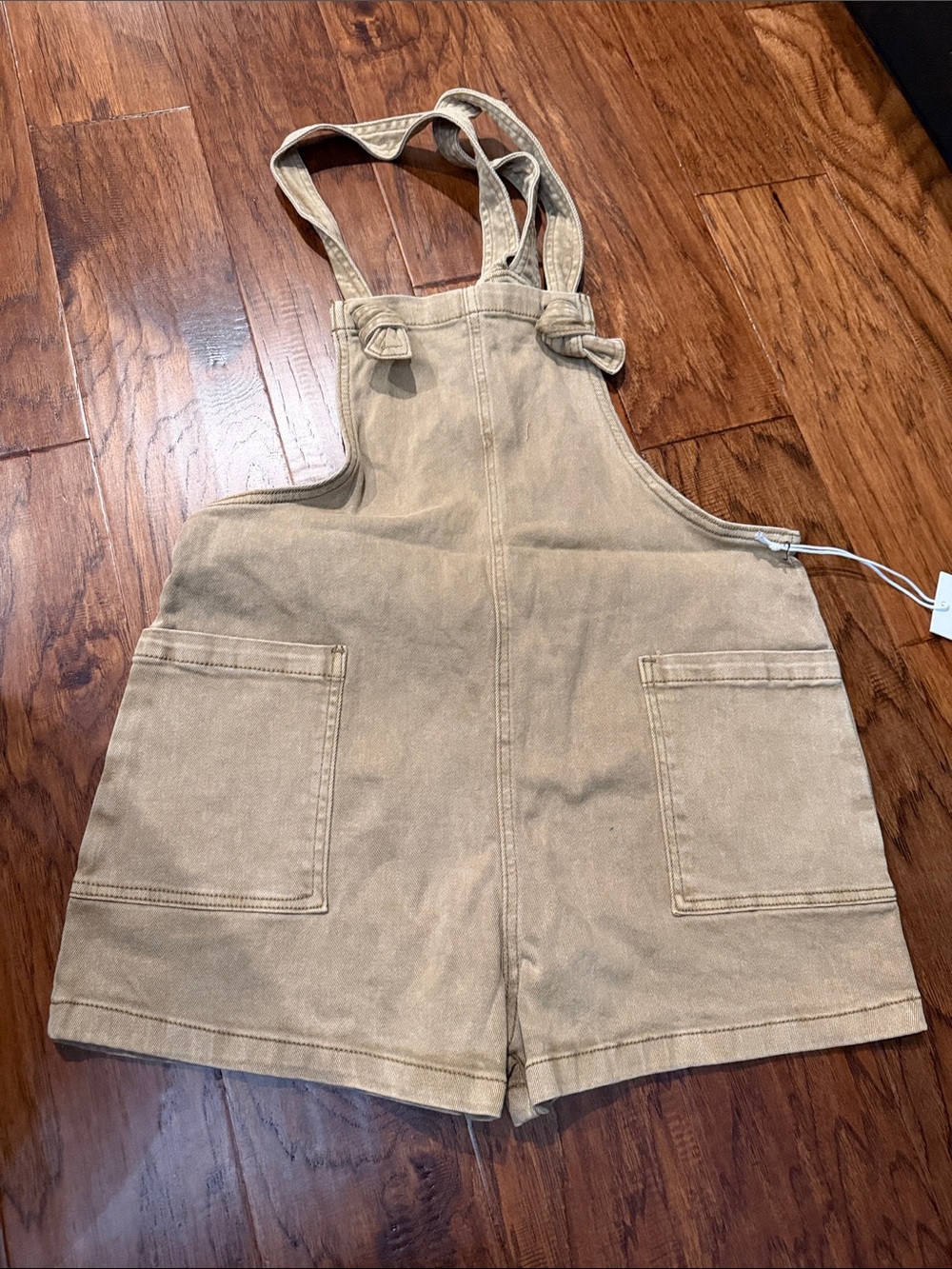 Women One Piece Denim Short Romper - Picture 2 of 3